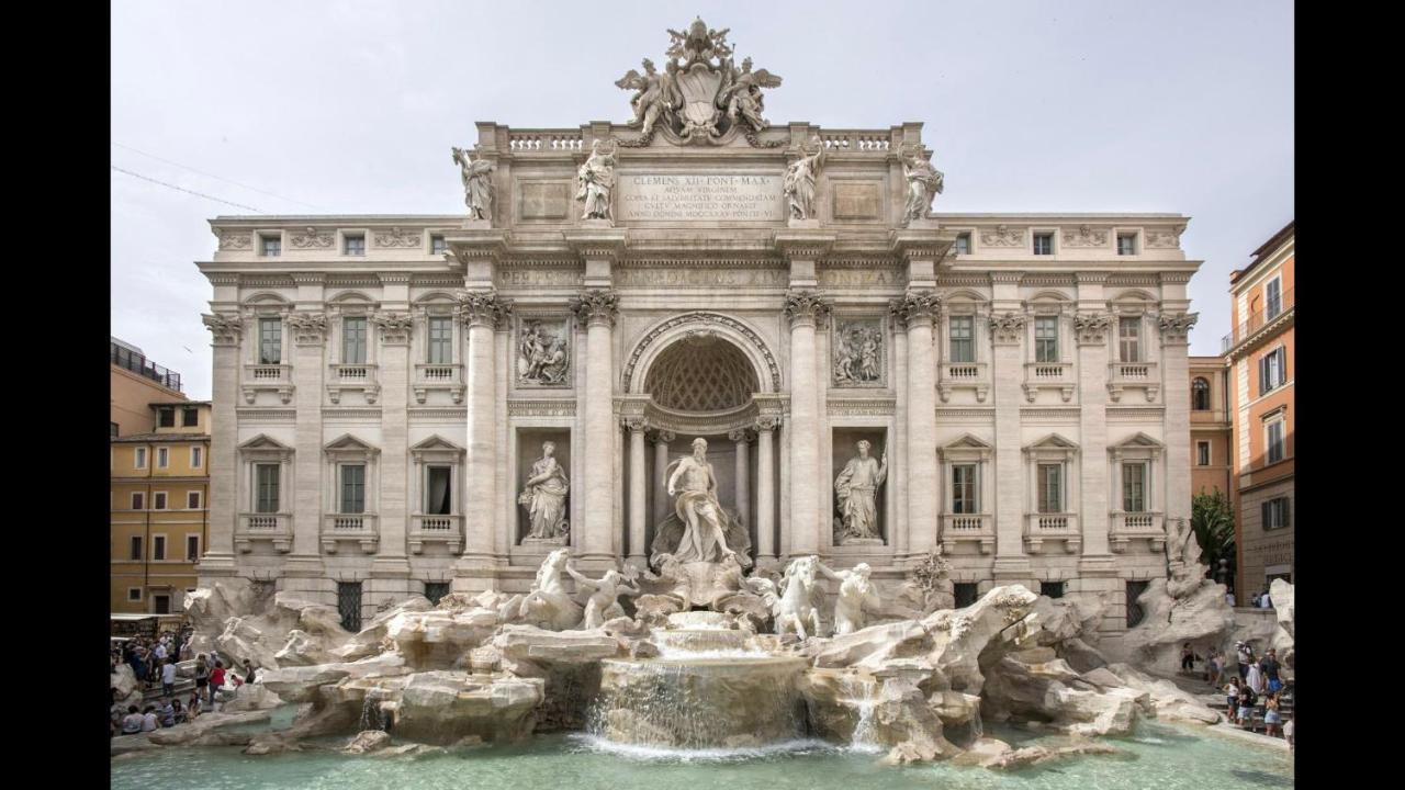 Trevinestrome - Exclusive Trevi Fountain View Apartment Exterior foto