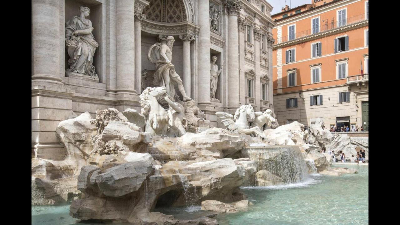Trevinestrome - Exclusive Trevi Fountain View Apartment Exterior foto